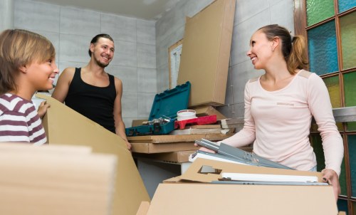 Removal team helping with a local home move in Uxbridge