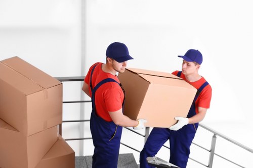 Professional movers planning a home relocation in Uxbridge