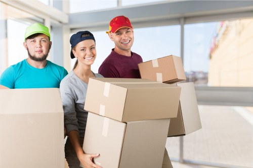 Planning access and parking for a commercial move in Uxbridge