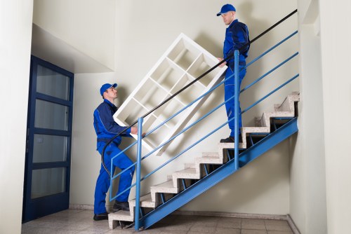Local removals team helping with a home move in Uxbridge