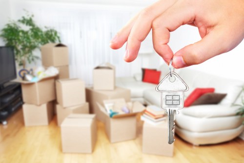 Prepared furniture pick-up scene for Uxbridge households and businesses