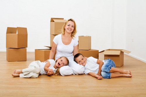 Local house removals service supporting a family move in Uxbridge