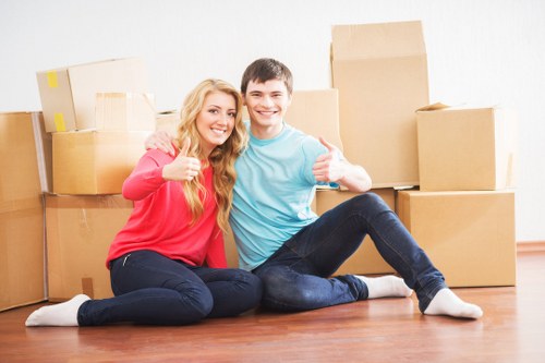 Packing and labelling office contents for relocation in Uxbridge
