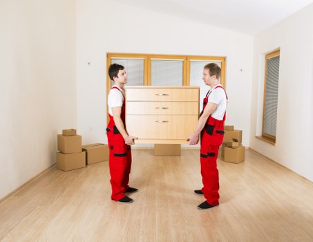 Local moving van serving residential and business customers in Uxbridge